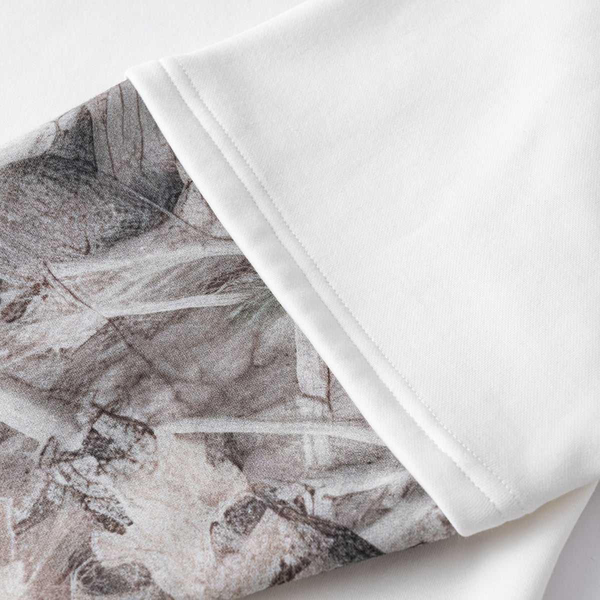 Branch Camouflage Sleeve Fleece Sweatshirt