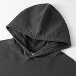 Heavyweight Washed Cotton Kangaroo Pocket Hoodie