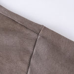 Two-Layer Sleeve Ombre Faded Hoodie