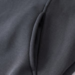 Relaxed Fit Paneled Fleece Hoodie