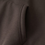 Zip-Up Loose Fit Plush-Lined Hoodie