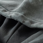 Distressed Edge Painted Graphic Washed Hoodie