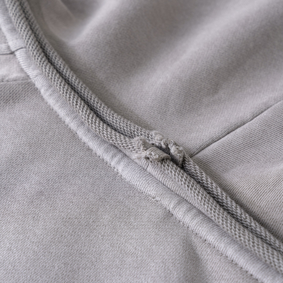 Heavyweight Washed Ombre Faded Cotton Hoodie