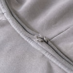 Heavyweight Washed Ombre Faded Cotton Hoodie