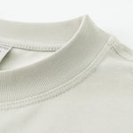 Solid Color Crew Neck Cotton T Shirt 7.6oz-INNBLAC Fashion Apparel