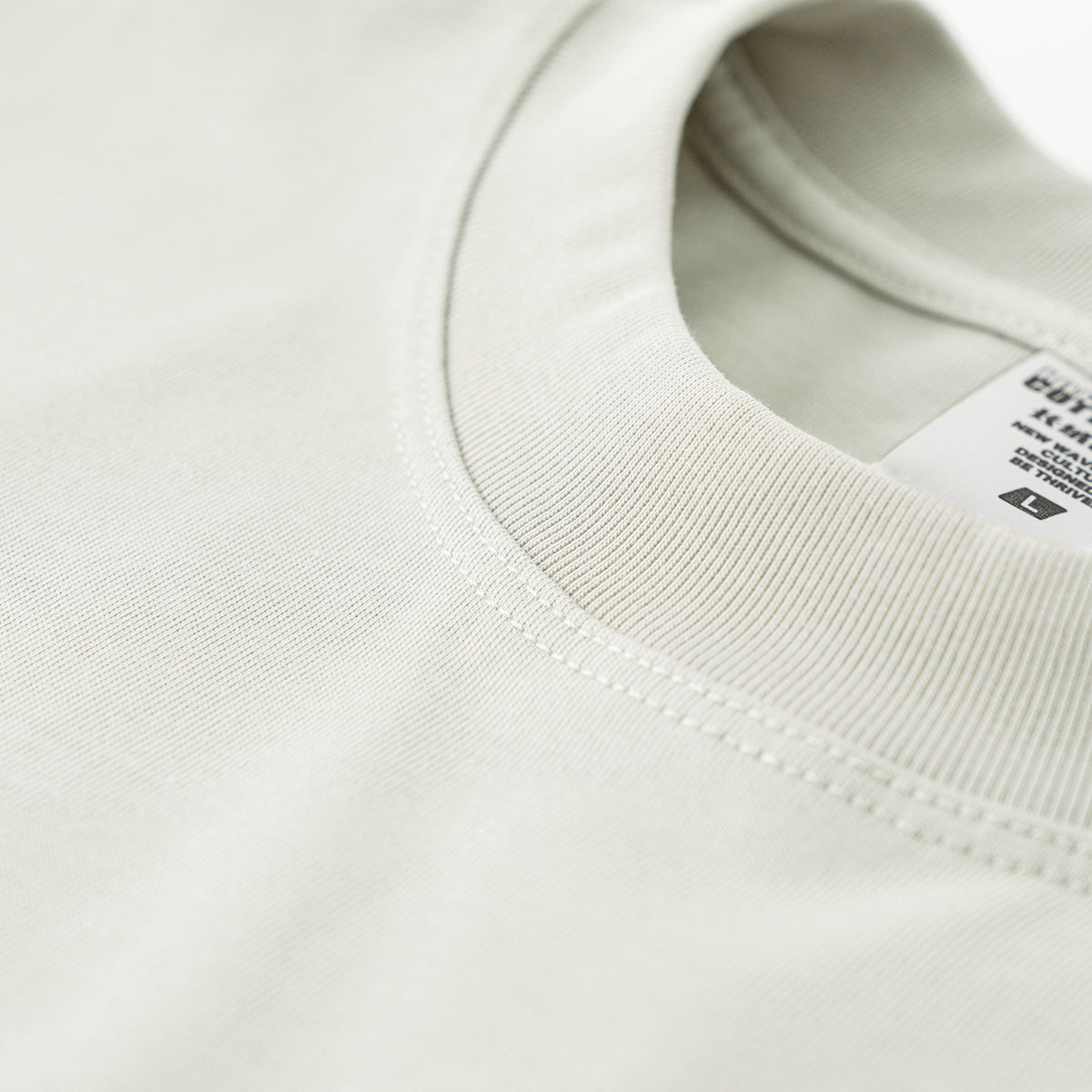 Solid Color Crew Neck Cotton T Shirt 7.6oz-INNBLAC Fashion Apparel