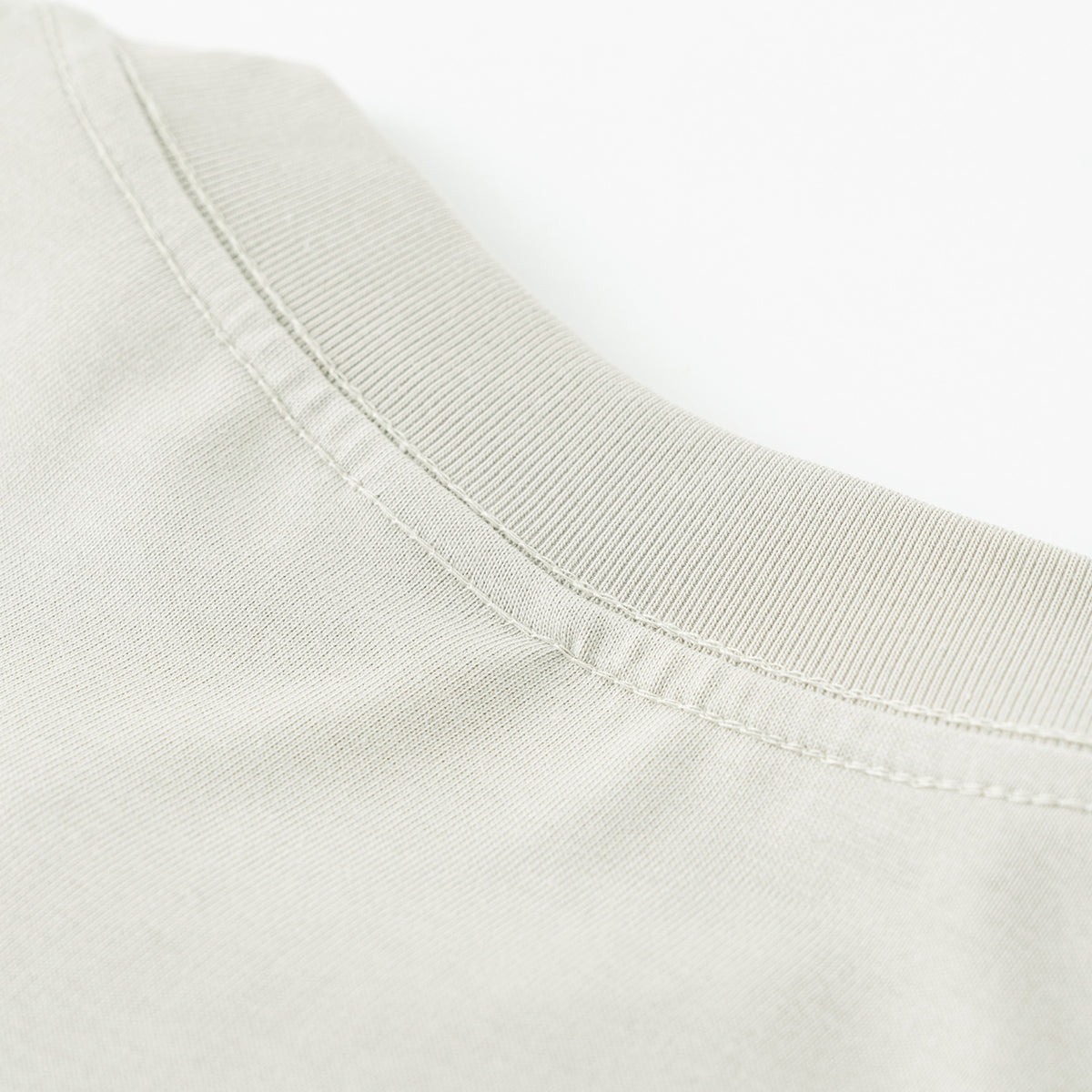 Solid Color Crew Neck Cotton T Shirt 7.6oz-INNBLAC Fashion Apparel