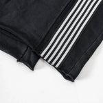 Side-Stripe Baggy Washed Track Pants-INNBLAC Fashion Apparel