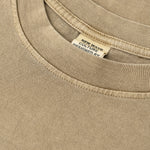 Heavyweight Washed Raw Edge Tee 8oz