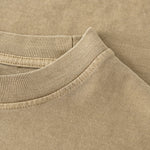 Heavyweight Washed Raw Edge Tee 8oz
