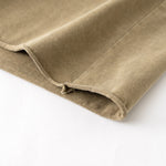 Heavyweight Washed Raw Edge Tee 8oz