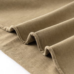 Heavyweight Washed Raw Edge Tee 8oz