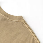 Heavyweight Washed Raw Edge Tee 8oz