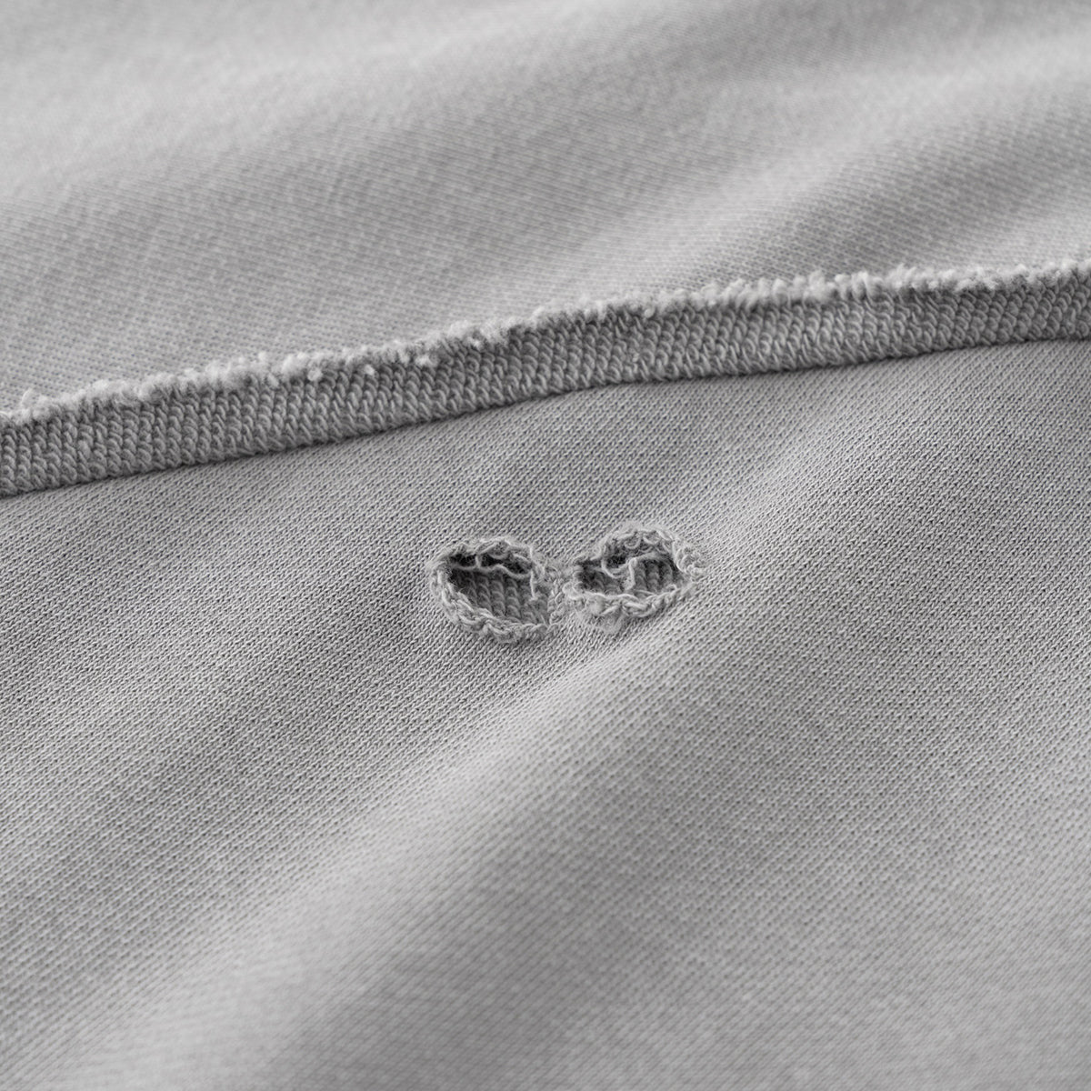 Heavyweight Raw Edge Destructive Tee 10oz