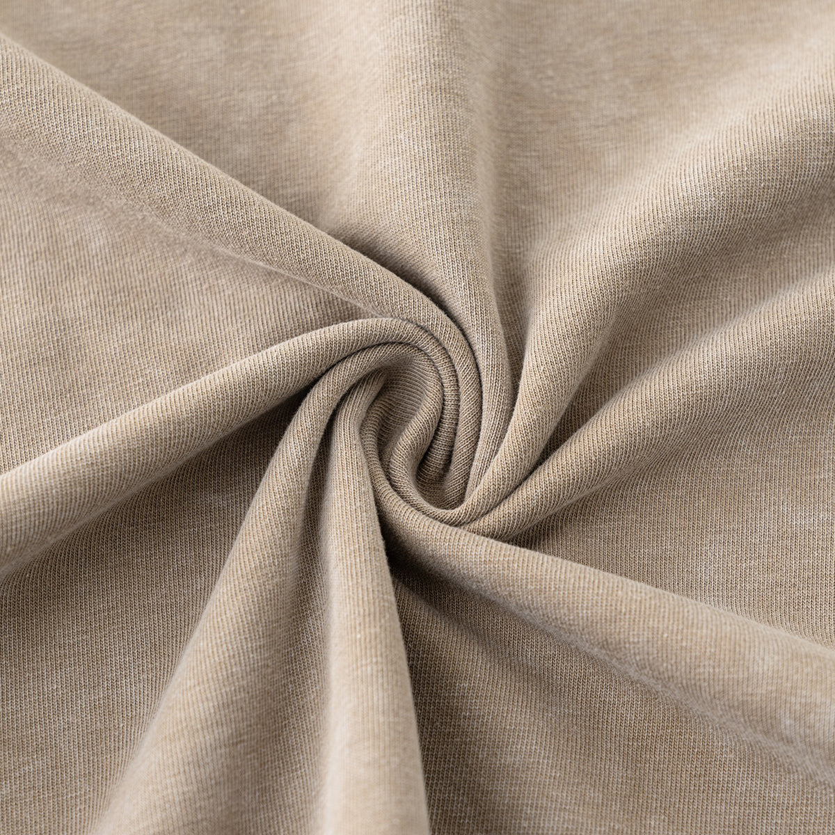 Distressed Raw Edge Washed T Shirt 8oz