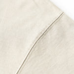 Camiseta lavada y desgastada de peso pesado de 9.3 oz