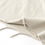 Camiseta lavada y desgastada de peso pesado de 9.3 oz