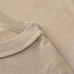 Acid Washed Distressed Reverse Tee 8oz