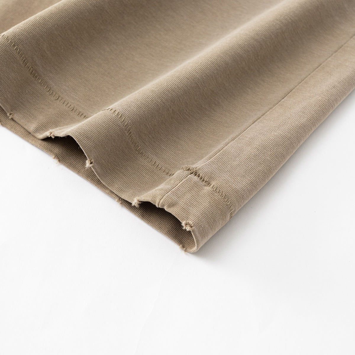 Acid Washed Distressed Reverse Tee 8oz