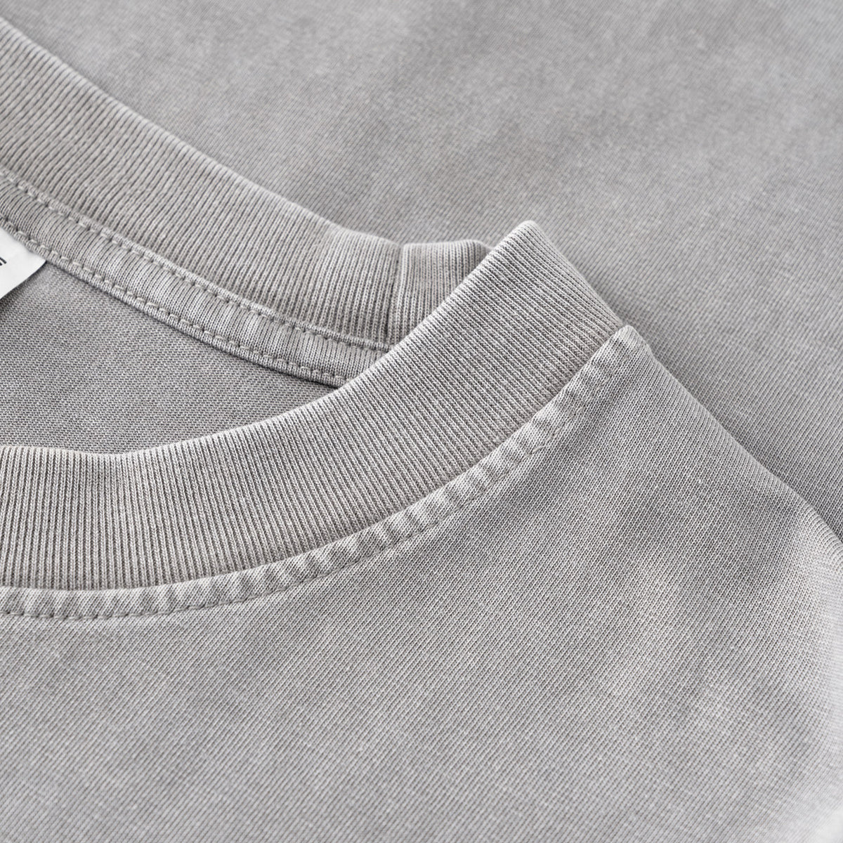 Camiseta holgada con lavado vintage de 8 oz