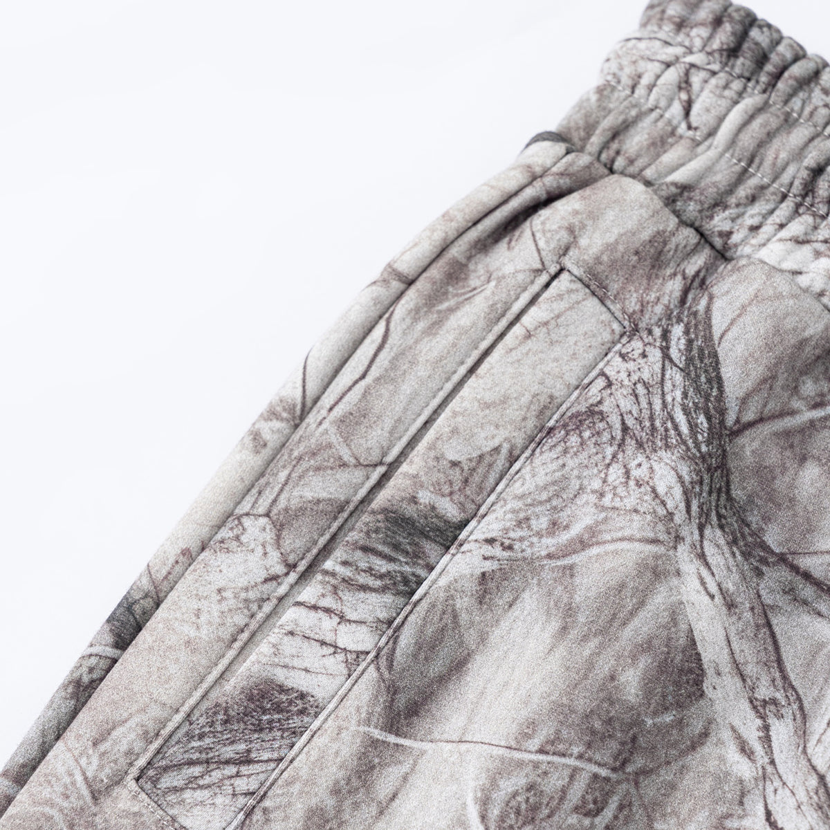 Relaxed Branch Camouflage Fleece Sweatpants