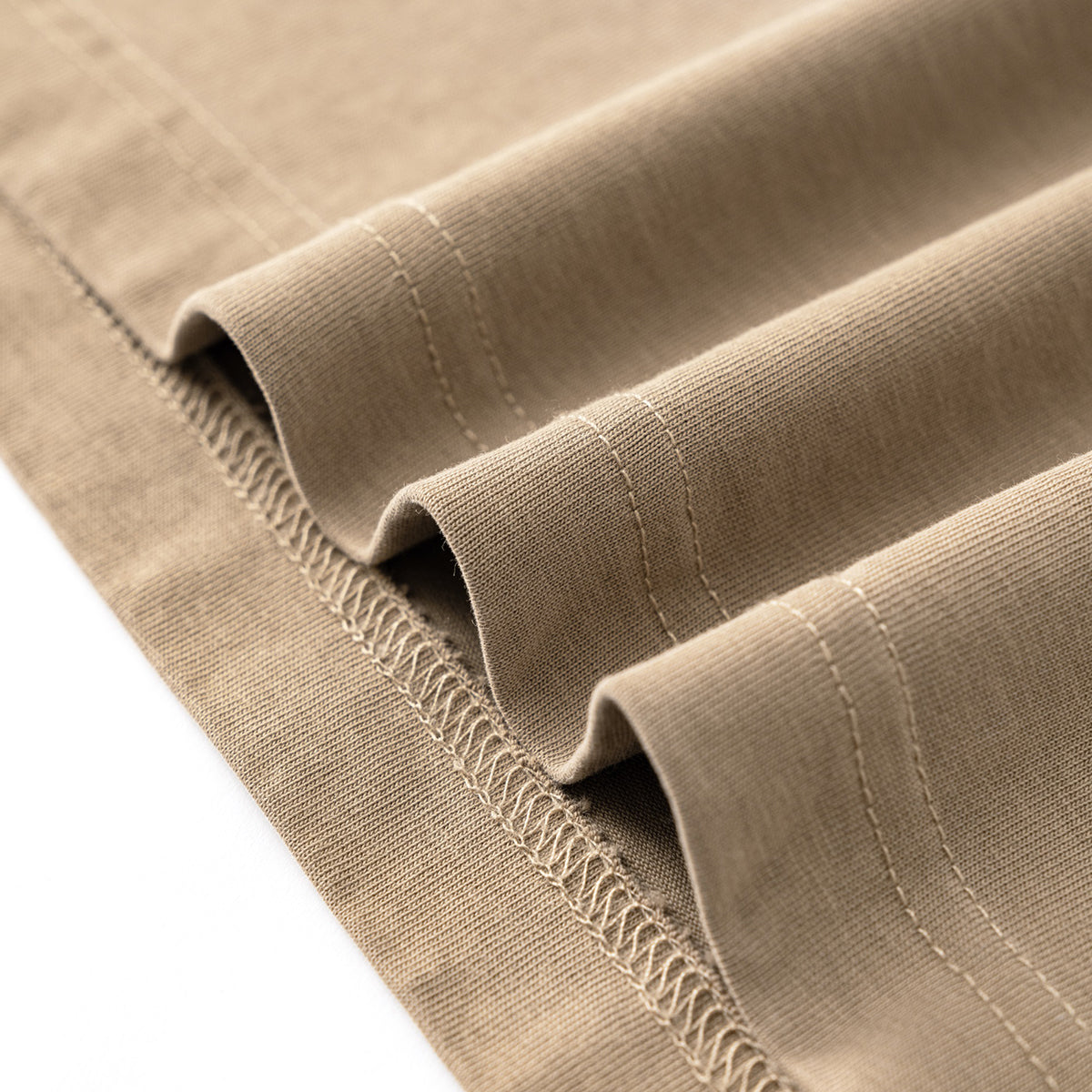 Camiseta con bolsillo desgastado y lavado ácido de 8.5 oz