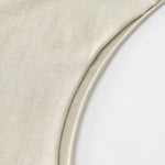 Camiseta sin mangas con borde reverso sin rematar de 8 oz