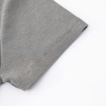 Fitted Rib-Knit V Neck T-Shirt 8.2oz