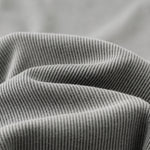 Camiseta Henley de canalé de manga corta de 8 oz