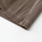 Falda larga maxi acanalada para mujer