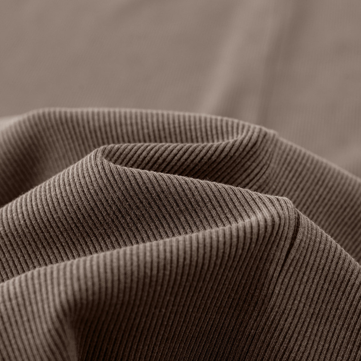 Falda larga maxi acanalada para mujer