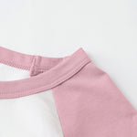 Raglan Cotton Pleated-Waist Tee 4.5oz