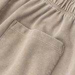 Washed Contrast Color Track Shorts