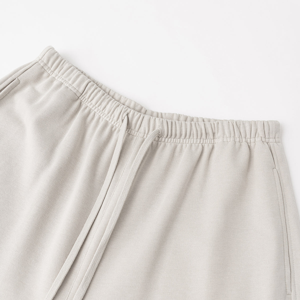 Solid Color Loose Fit Trousers