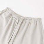 Solid Color Loose Fit Trousers