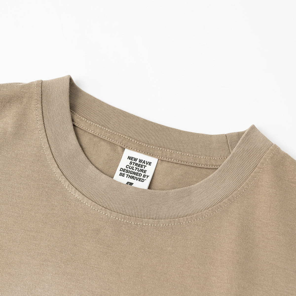 Raw Hem Painted Baggy T Shirt 8.55oz