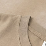 Raw Hem Painted Baggy T Shirt 8.55oz