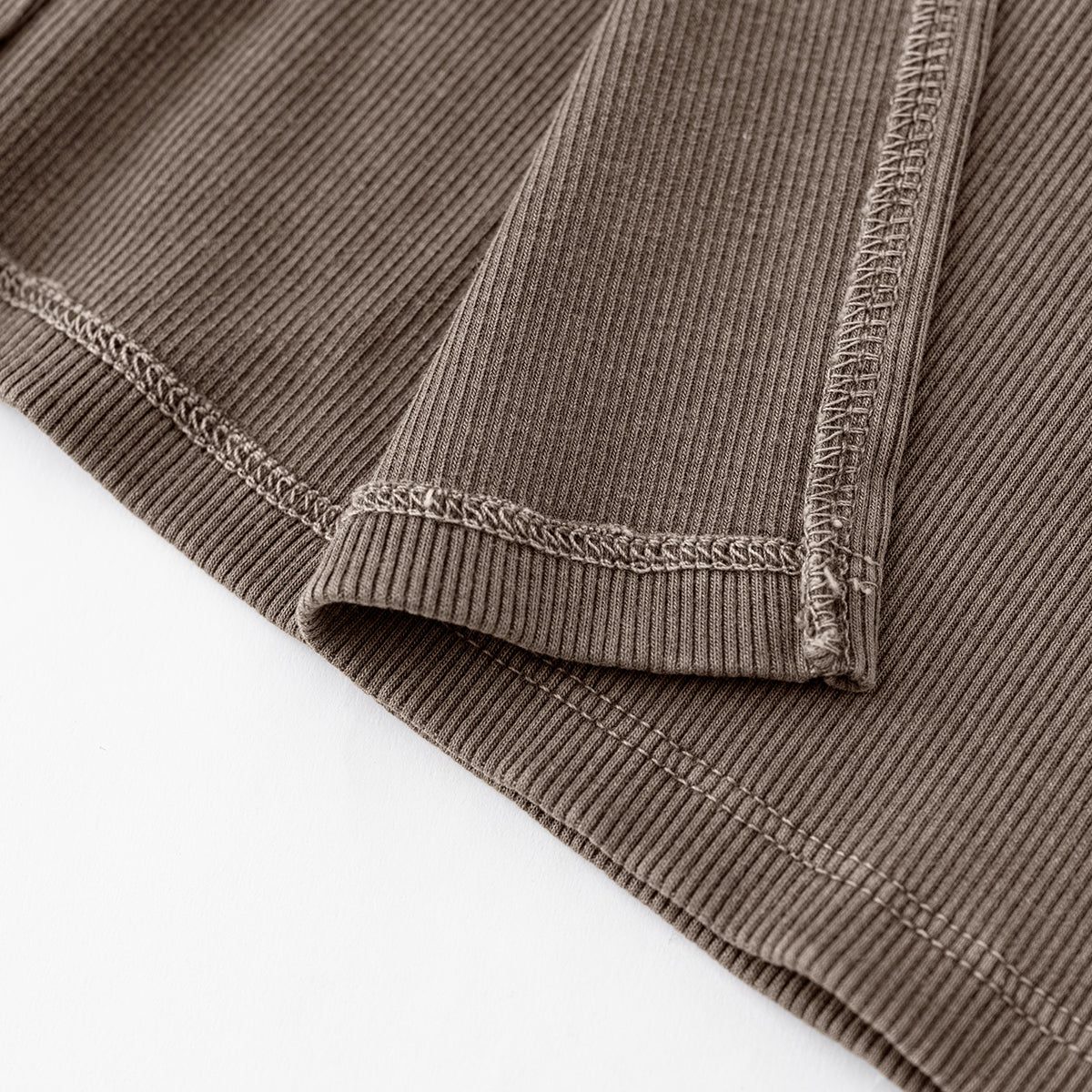 Vintage Wash Ribbed Tee Maxi Dress