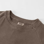 Crew Neck Ribbed Crop T Shirt 8oz