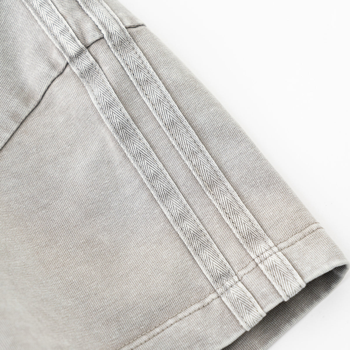 Washed Cotton Pleated Waist Tee 8.55oz