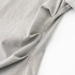 Washed Cotton Pleated Waist Tee 8.55oz