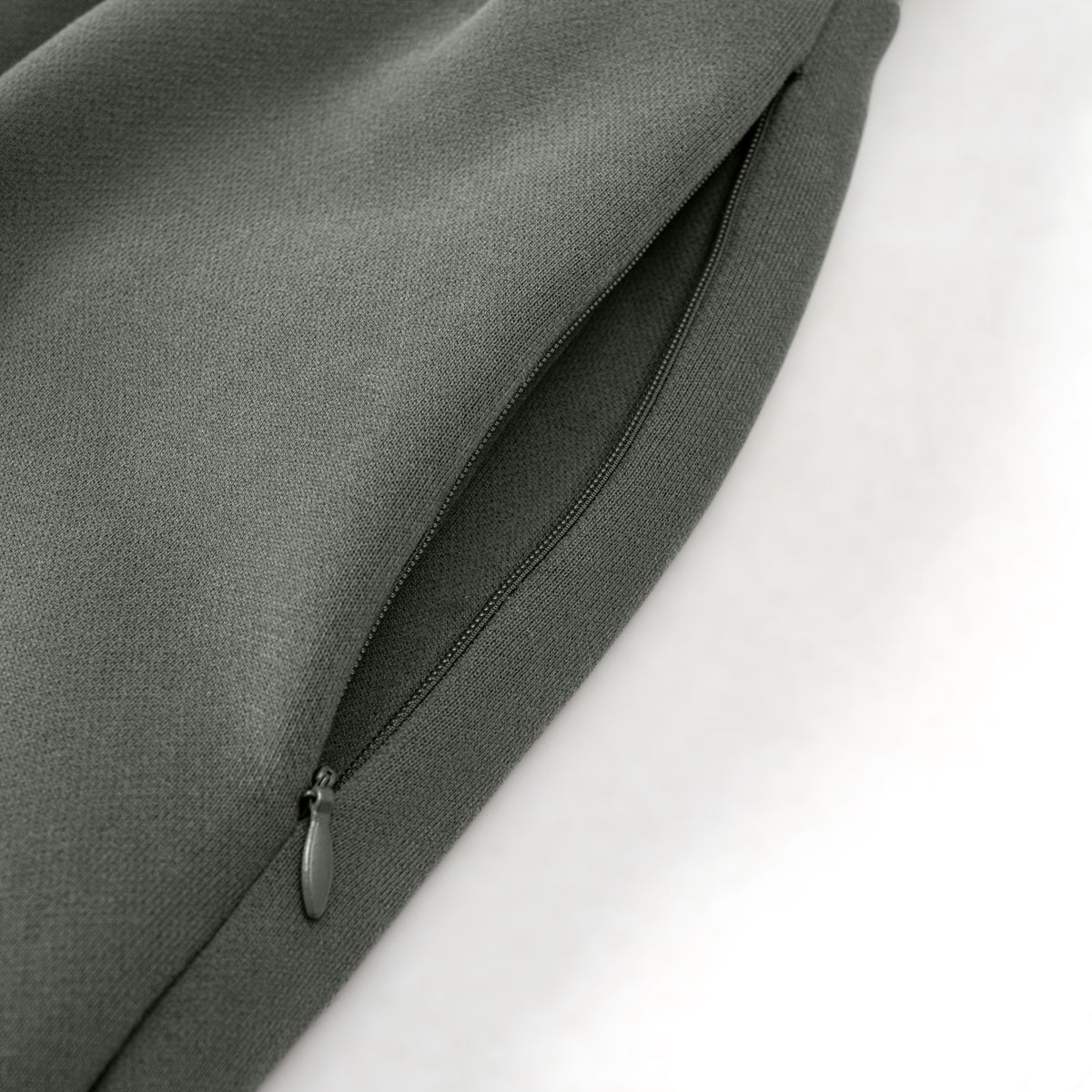 Solid Color Plush Lining Baggy Sweatpants-INNBLAC Fashion Apparel