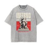 Gray Streetwear Inspired Graphic Tee-INNBLAC Fashion Apparel