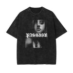 Face Blurred Design Graphic Tee-INNBLAC Fashion Apparel