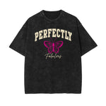 Crew Neck Butterfly Graphic Tee-INNBLAC Fashion Apparel