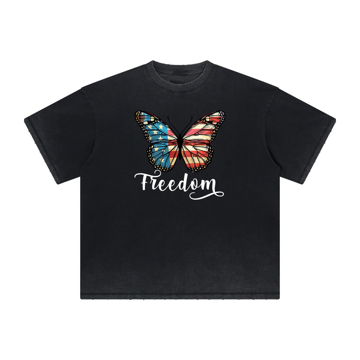 Heavyweight Streetwear Graphic Thick Tee-INNBLAC Fashion Apparel