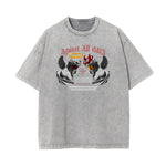 Street Style Angel Graphic Tee-INNBLAC Fashion Apparel