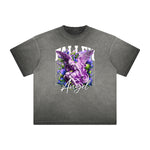 Distressed Celestial & Angel Graphic Tee-INNBLAC Fashion Apparel