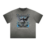 Vintage Frayed Angel Graphic Tee-INNBLAC Fashion Apparel