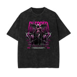 Washed Angel Streetwear Graphic Tee-INNBLAC Fashion Apparel